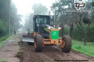 Trabajos mejoras en barrio hostería de Luján